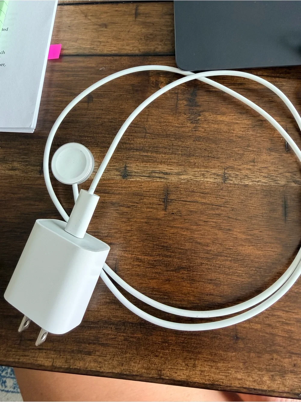 Apple smartwatch shown
